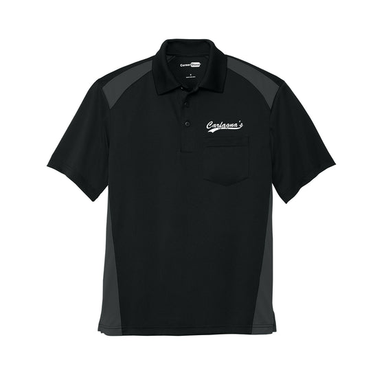 Carfagnas Corporate Staff - CornerStone® Select Snag-Proof Two Way Colorblock Pocket Polo