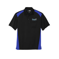 Easy IT - CornerStone® Select Snag-Proof Two Way Colorblock Pocket Polo