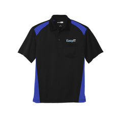 Easy IT - CornerStone® Select Snag-Proof Two Way Colorblock Pocket Polo