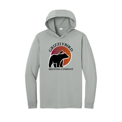 GrizzlyBear Brewing Company - Sun Logo - CornerStone® Workwear Pro Long Sleeve Hooded Tee