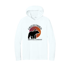 GrizzlyBear Brewing Company - Sun Logo - CornerStone® Workwear Pro Long Sleeve Hooded Tee