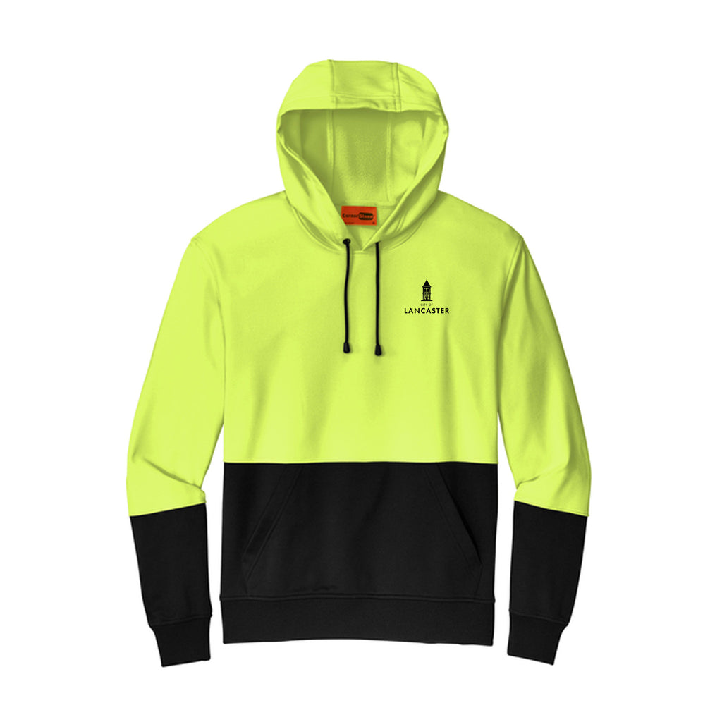 City of Lancaster - CornerStone® Enhanced Visibility Fleece Pullover Hoodie