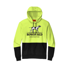 Rowdy Red Construction - CornerStone® Enhanced Visibility Fleece Pullover Hoodie