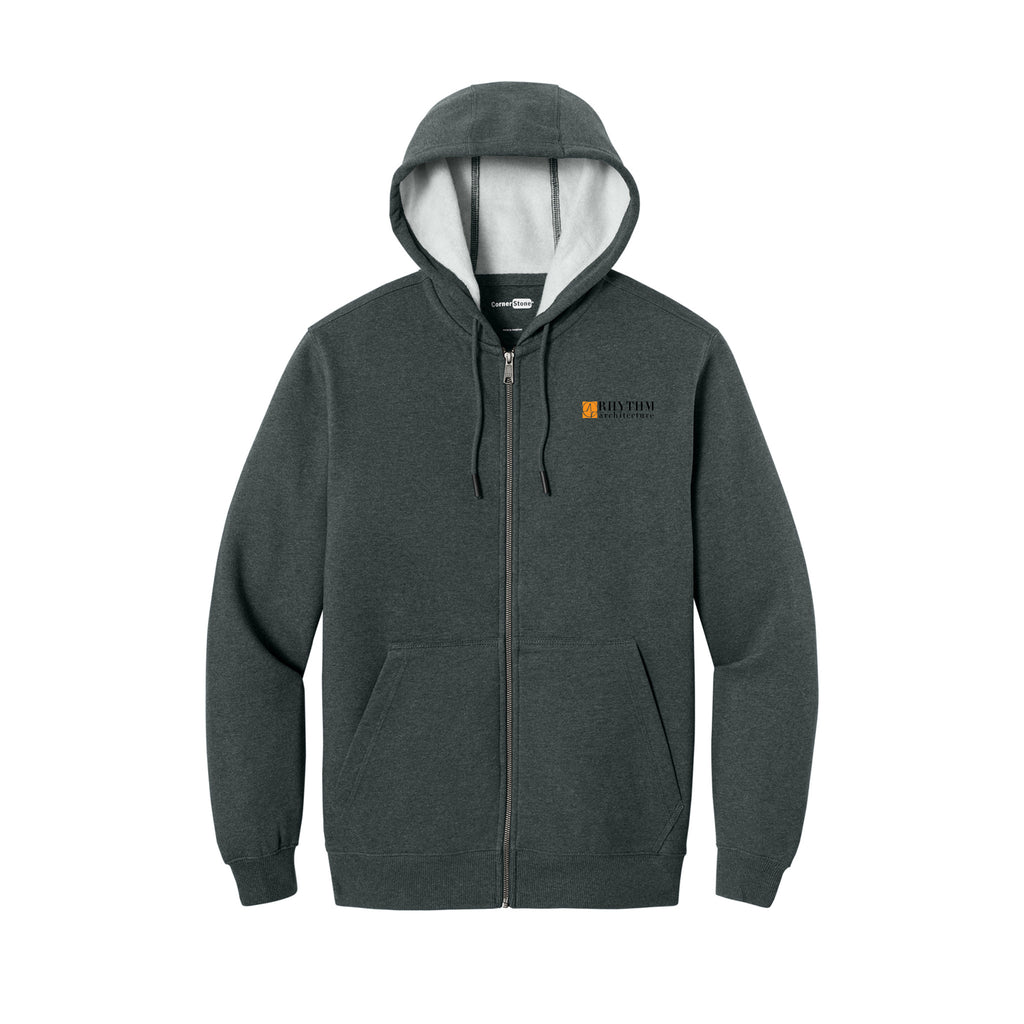 Rhythm Architecture - CornerStone® Tough Fleece Full-Zip Hoodie