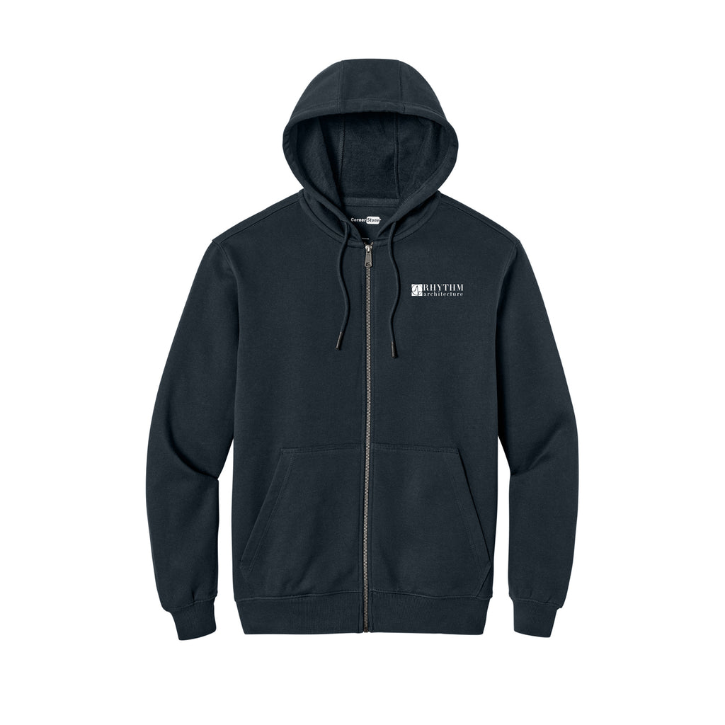 Rhythm Architecture - CornerStone® Tough Fleece Full-Zip Hoodie