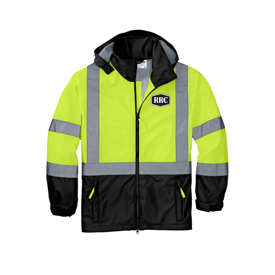 Rowdy Red Construction - CornerStone® - ANSI 107 Class 3 Safety Windbreaker