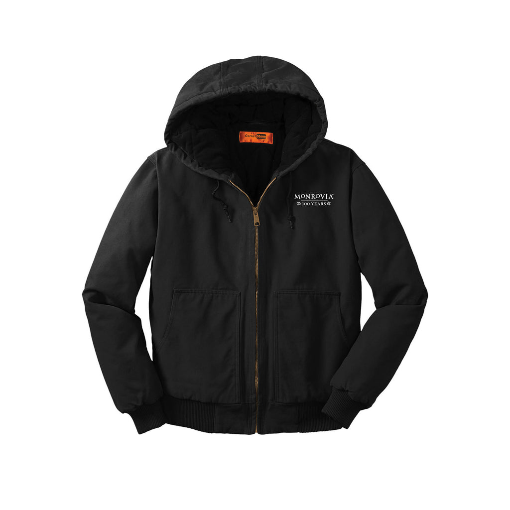Monrovia 100 Years - CornerStone® Washed Duck Cloth Insulated Hooded Work Jacket