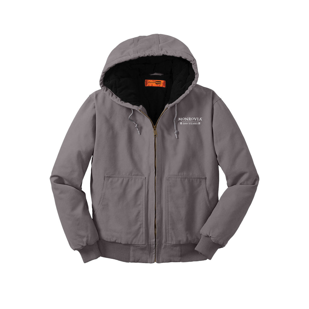 Monrovia 100 Years - CornerStone® Washed Duck Cloth Insulated Hooded Work Jacket