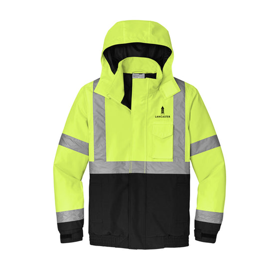 City of Lancaster - CornerStone® ANSI 107 Class 3 Economy Waterproof Insulated Bomber Jacket