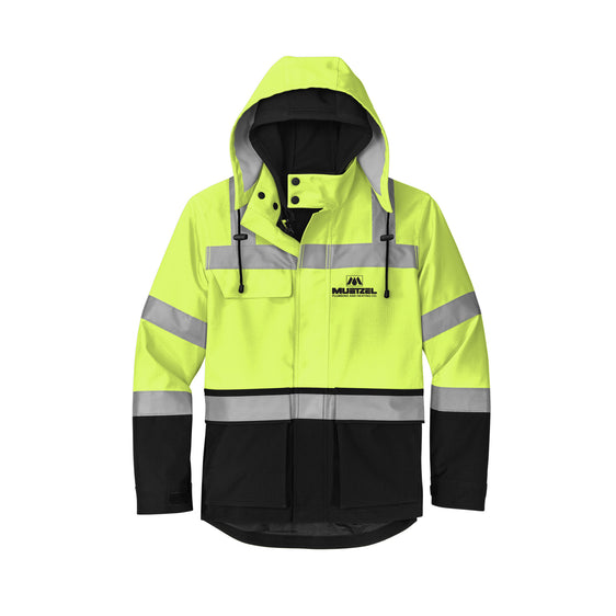 Muetzel - CornerStone® ANSI 107 Class 3 Waterproof Ripstop 3-In-1 Parka
