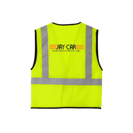 Jay-Car Construction - CornerStone ® ANSI 107 Class 2 Economy Mesh One-Pocket Vest