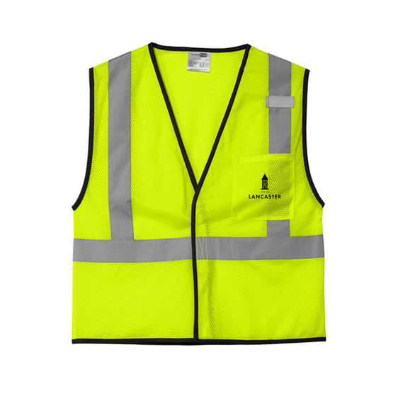 City of Lancaster - CornerStone® ANSI 107 Class 2 Economy Mesh One-Pocket Vest