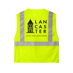 City of Lancaster - CornerStone® ANSI 107 Class 2 Economy Mesh Zippered Vest
