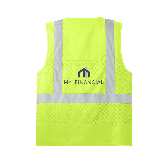 M/I Financial - CornerStone ANSI 107 Class 2 Mesh Back Safety Vest