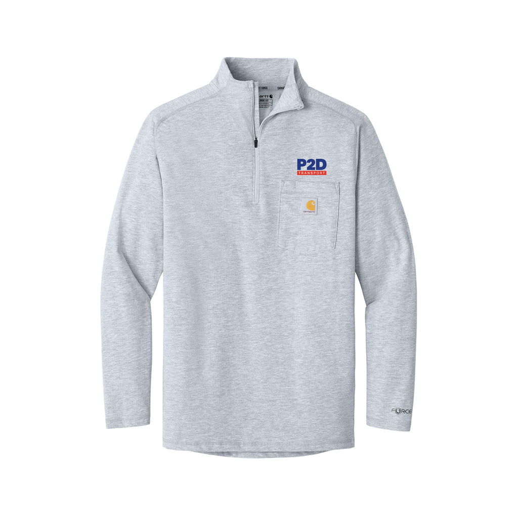 P2D - Carhartt Force® 1/4-Zip Long Sleeve T-Shirt