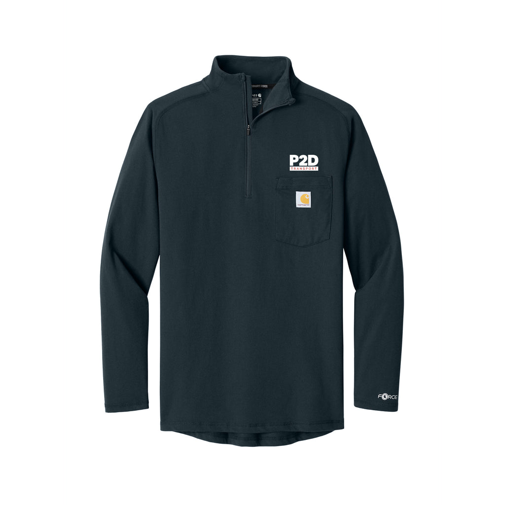 P2D - Carhartt Force® 1/4-Zip Long Sleeve T-Shirt