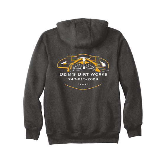 Deim's Dirt Works - Carhartt® Rain Defender® Paxton Heavyweight Hooded Sweatshirt