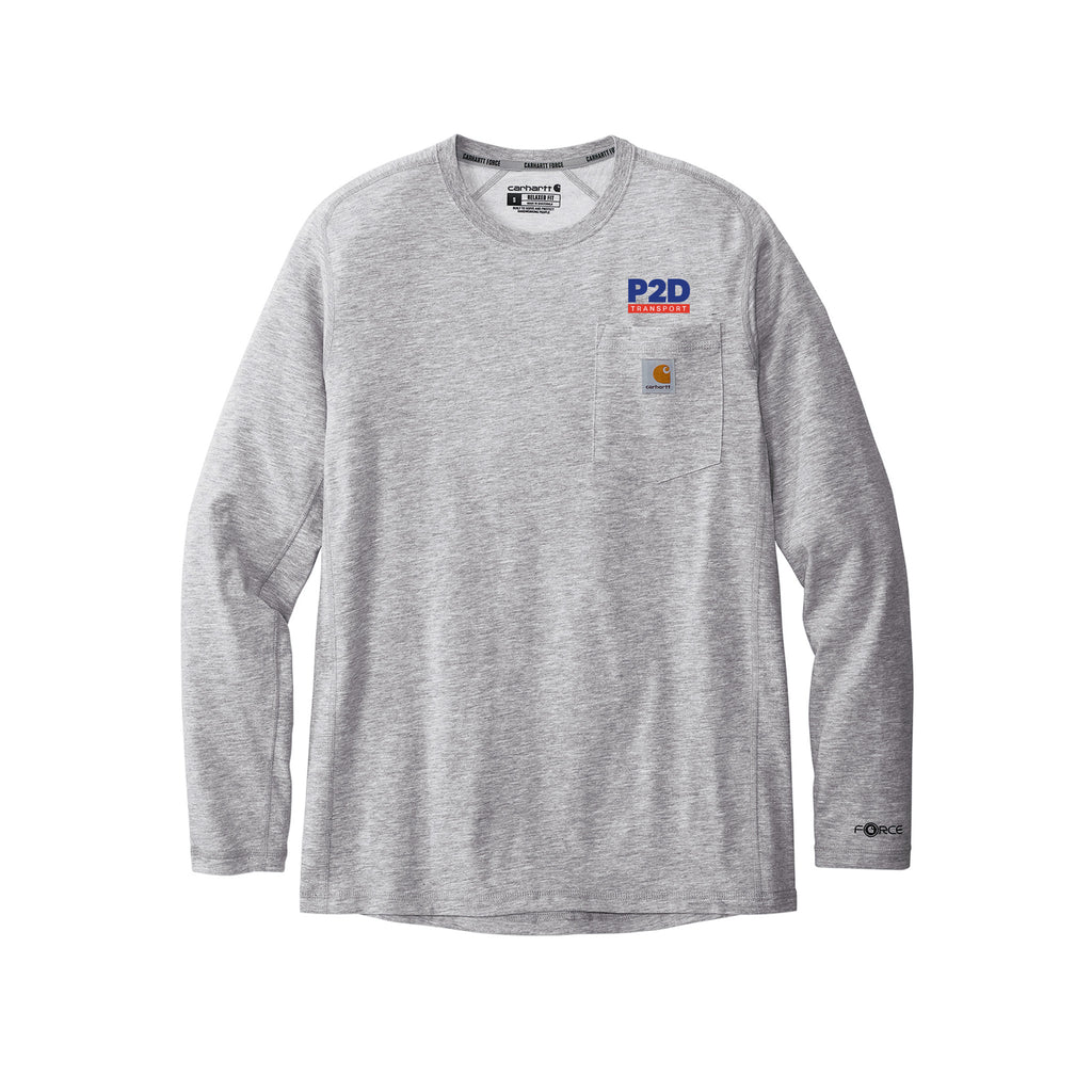 P2D - Carhartt Force® Long Sleeve Pocket T-Shirt