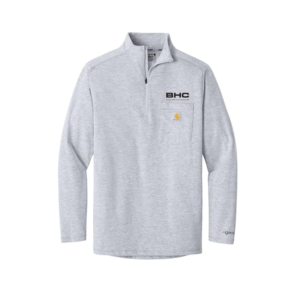 Buckeye Hospitality - Carhartt Force® 1/4-Zip Long Sleeve T-Shirt