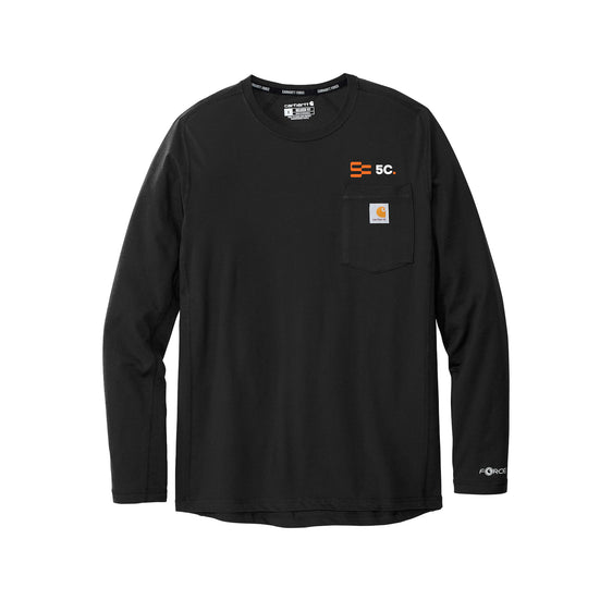 5C - Carhartt Force® Long Sleeve Pocket T-Shirt