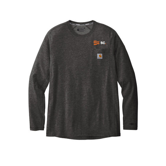5C - Carhartt Force® Long Sleeve Pocket T-Shirt