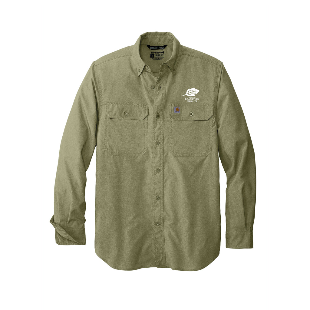 City of Grandview Heights - Carhartt Force® Solid Long Sleeve Shirt
