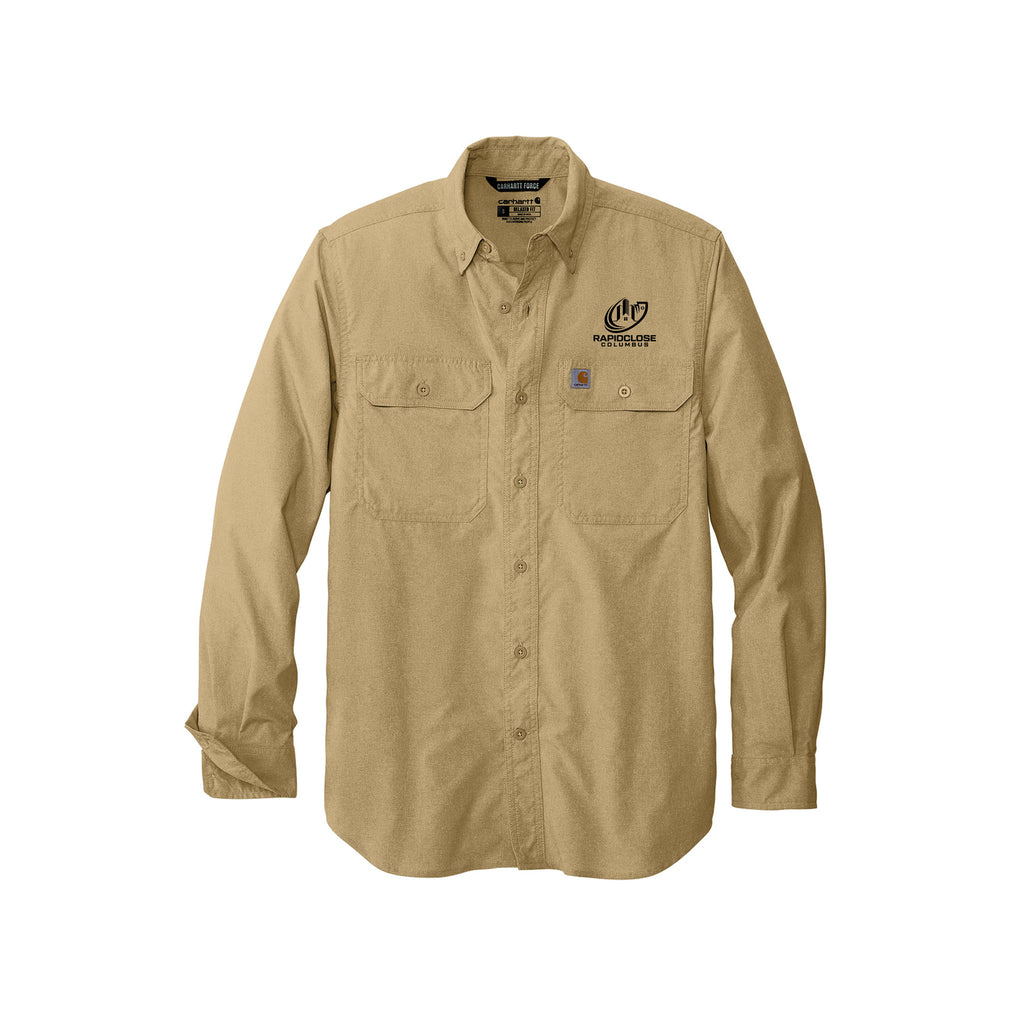Rapid Close Columbus - Carhartt Force® Solid Long Sleeve Shirt
