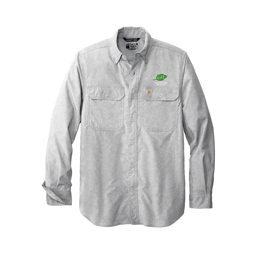 City of Grandview Heights - Carhartt Force® Solid Long Sleeve Shirt