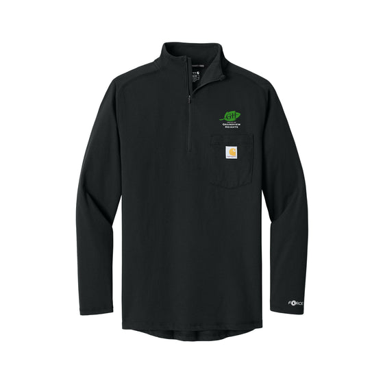 City of Grandview Heights - Carhartt Force® 1/4-Zip Long Sleeve T-Shirt