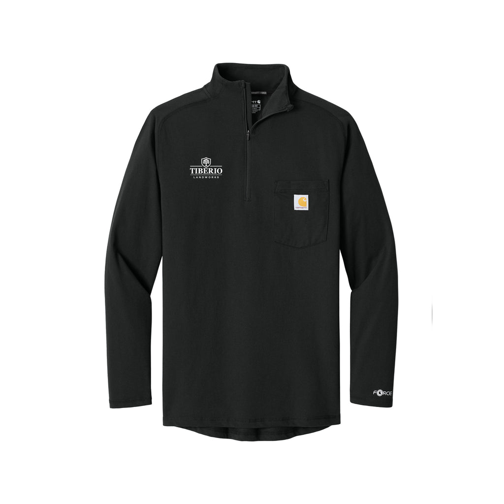 Tiberio - Carhartt Force® 1/4-Zip Long Sleeve T-Shirt