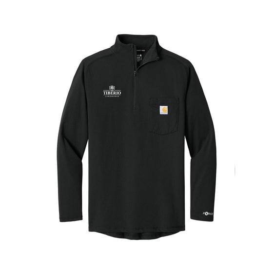 Tiberio - Carhartt Force® 1/4-Zip Long Sleeve T-Shirt