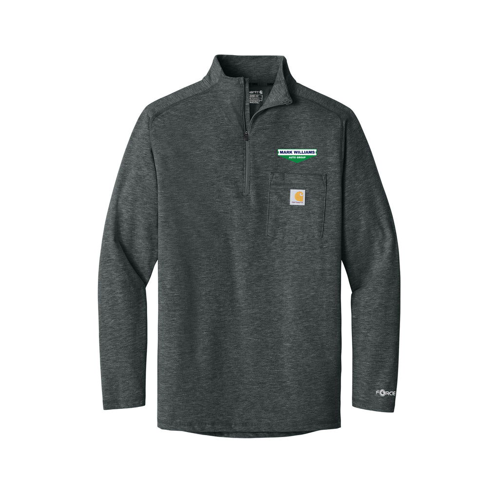 Mark Williams Auto Group - Carhartt Force® 1/4-Zip Long Sleeve T-Shirt