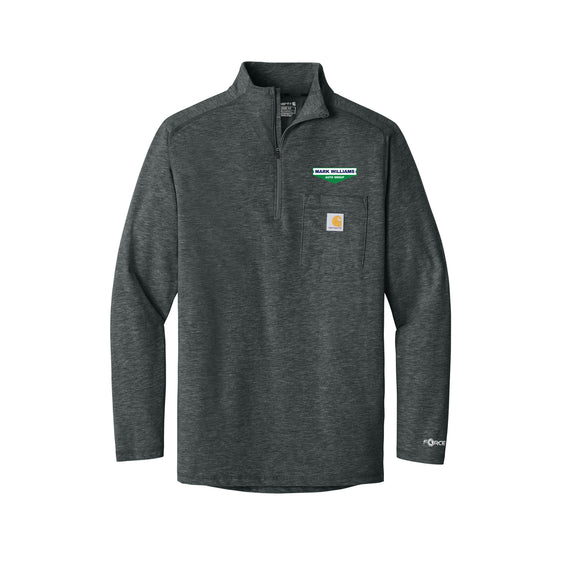 Mark Williams Auto Group - Carhartt Force® 1/4-Zip Long Sleeve T-Shirt
