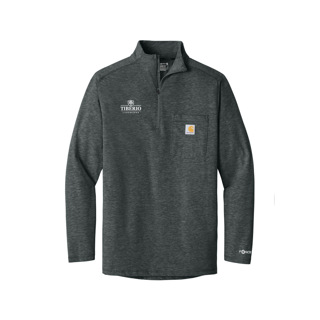 Tiberio - Carhartt Force® 1/4-Zip Long Sleeve T-Shirt