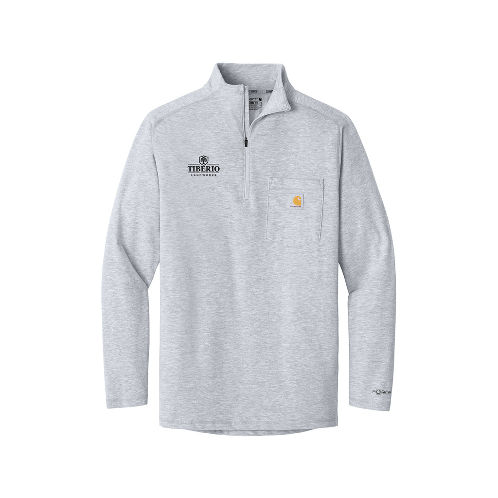 Tiberio - Carhartt Force® 1/4-Zip Long Sleeve T-Shirt