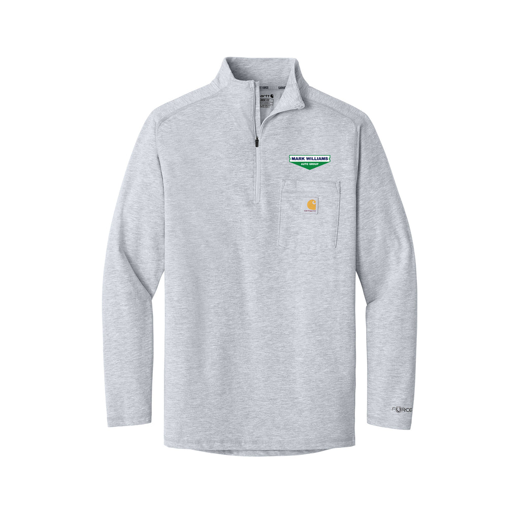 Mark Williams Auto Group - Carhartt Force® 1/4-Zip Long Sleeve T-Shirt