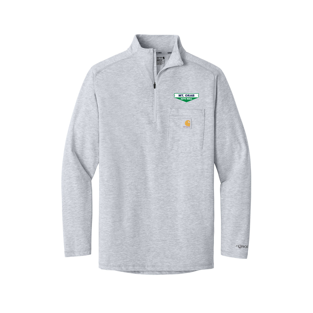 MT. Orab Auto Mall - Carhartt Force® 1/4-Zip Long Sleeve T-Shirt
