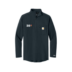 Trojan Lawn Care - Carhartt Force® 1/4-Zip Long Sleeve T-Shirt