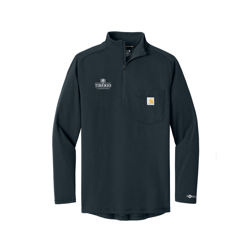 Tiberio - Carhartt Force® 1/4-Zip Long Sleeve T-Shirt