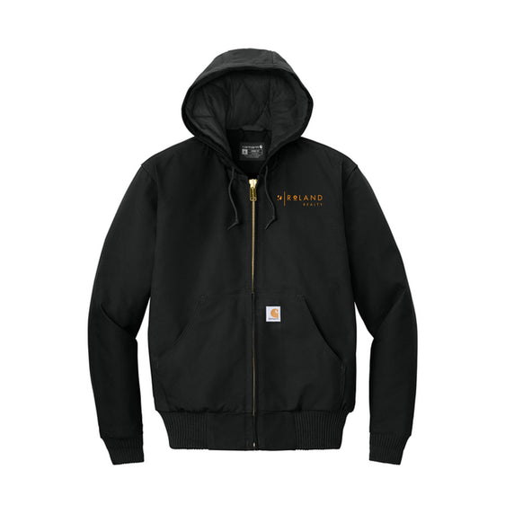Roland - Carhartt® Quilted-Flannel-Lined Duck Active Jac