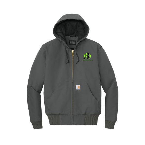 Greenwald Exterior - Carhartt® Quilted-Flannel-Lined Duck Active Jac