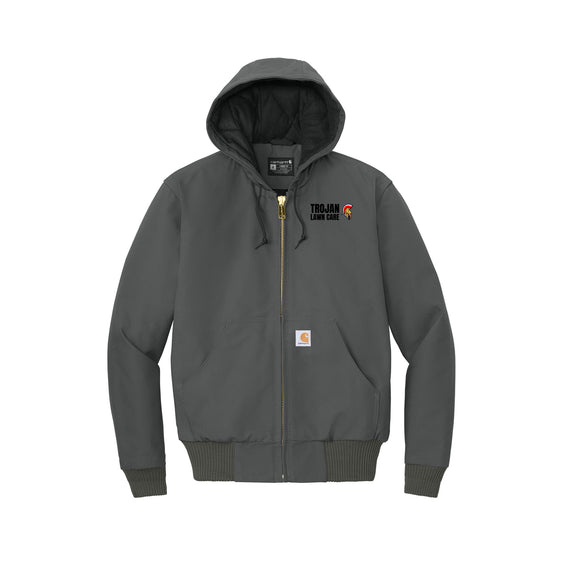 Trojan Lawn Care - Carhartt® Quilted-Flannel-Lined Duck Active Jac