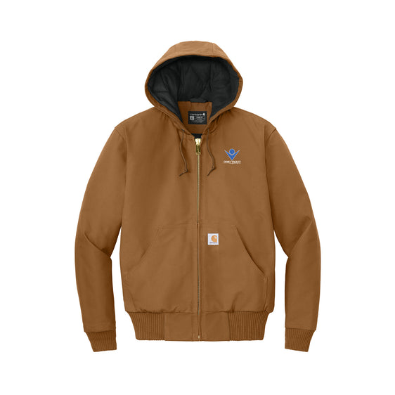 Ohio Valley Manufacturing - Carhartt® Quilted-Flannel-Lined Duck Active Jac