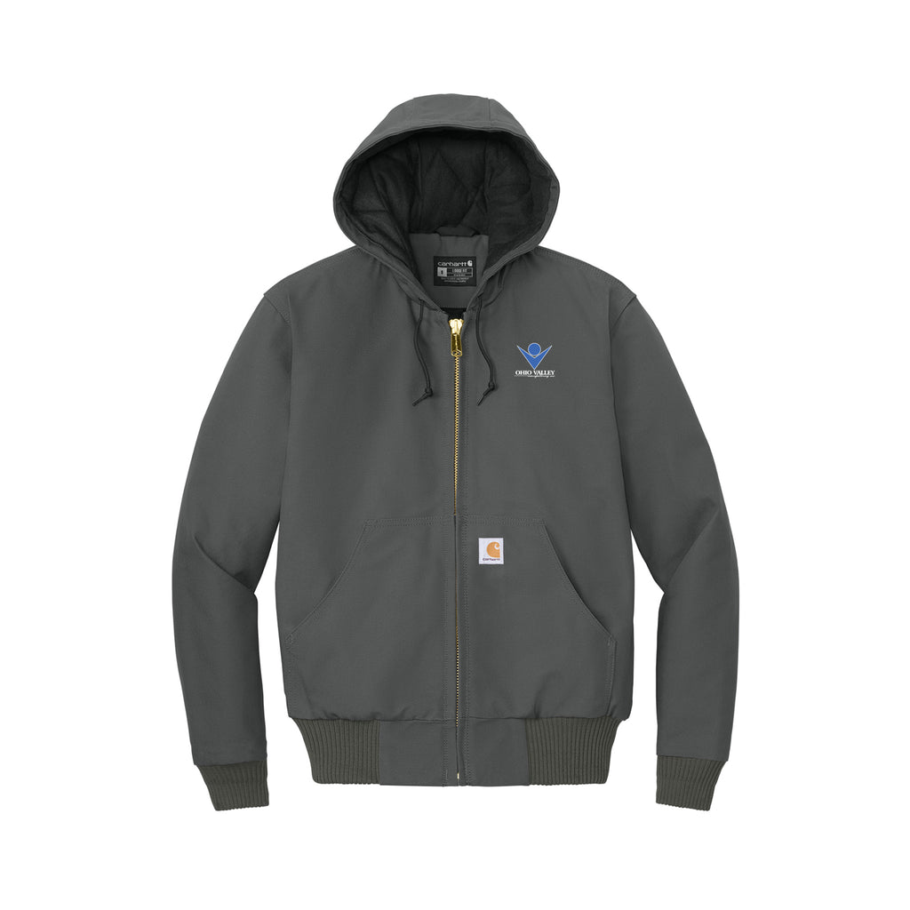 Ohio Valley Manufacturing - Carhartt® Quilted-Flannel-Lined Duck Active Jac