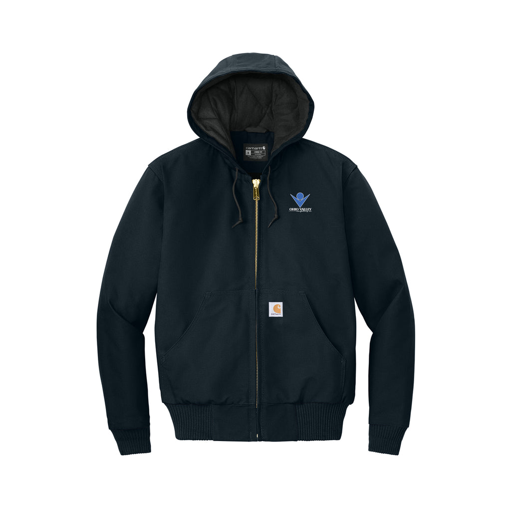 Ohio Valley Manufacturing - Carhartt® Quilted-Flannel-Lined Duck Active Jac