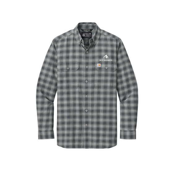 M/I Homes - Carhartt® Rugged Flex® Plaid Long Sleeve Shirt