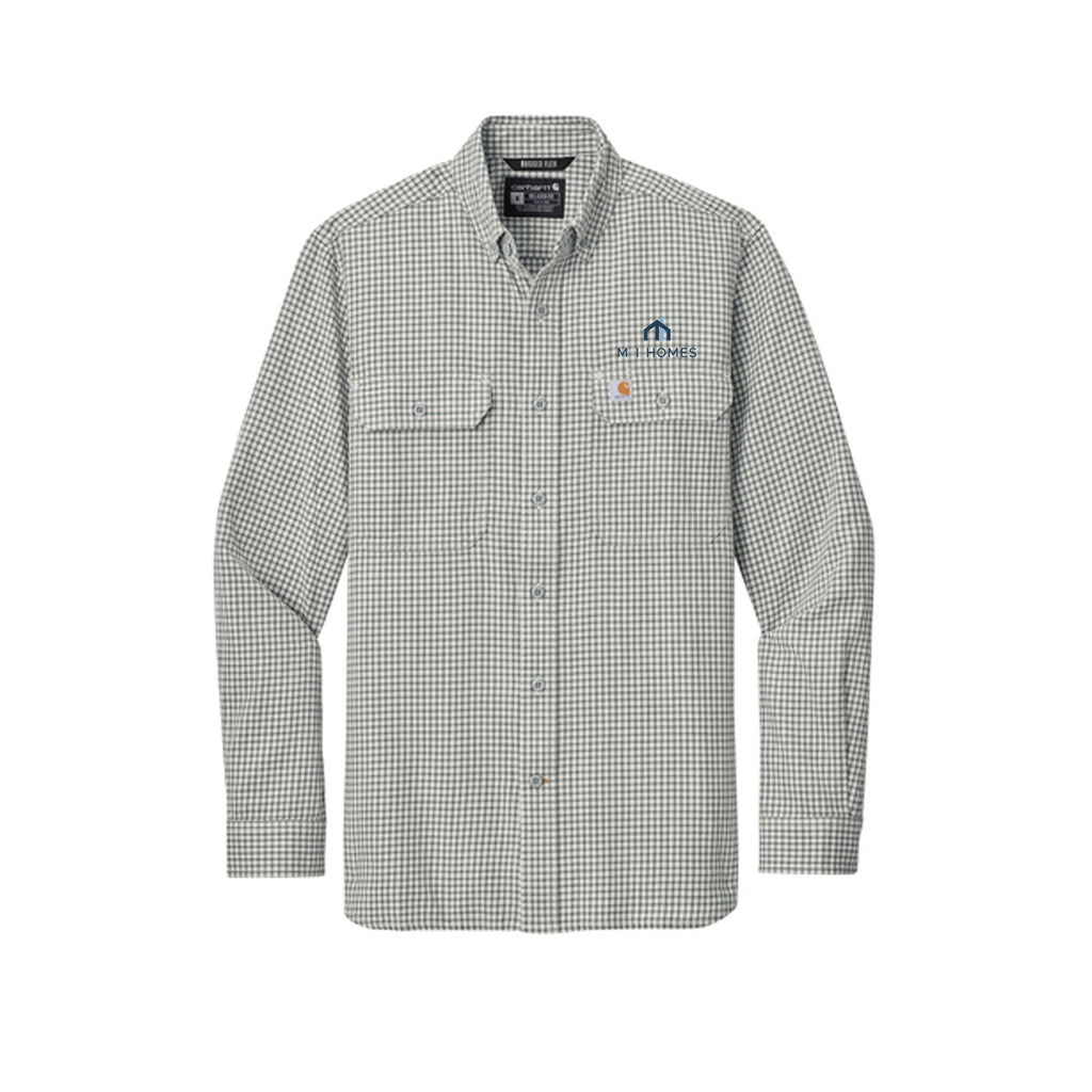M/I Homes - Carhartt® Rugged Flex® Plaid Long Sleeve Shirt
