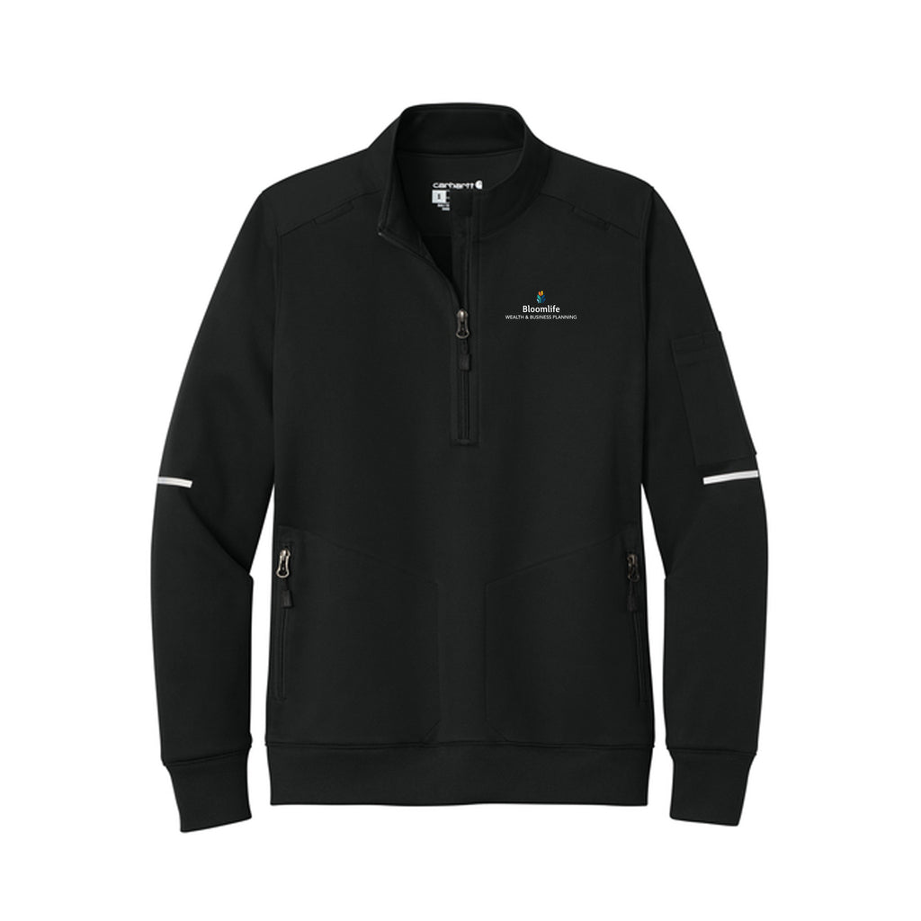 Bloom Life Wealth & Business Planning - Carhartt® Women’s FLD & RSCU 1/2-Zip Mid-Layer