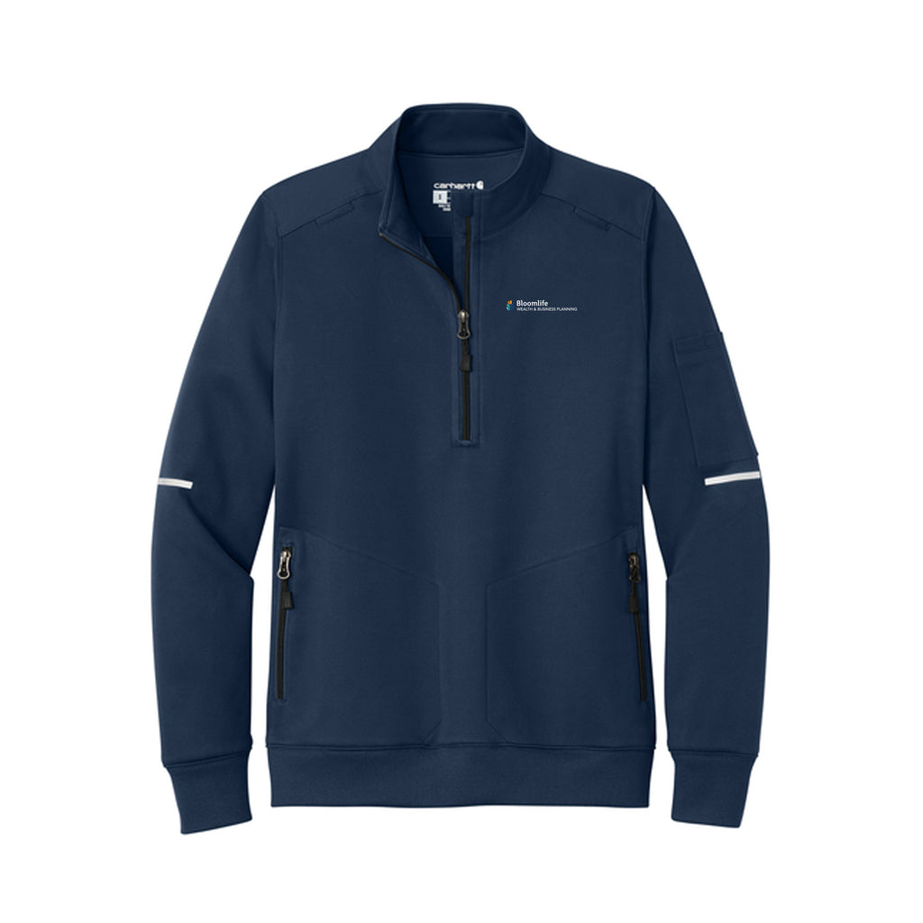 Bloom Life Wealth & Business Planning - Carhartt® Women’s FLD & RSCU 1/2-Zip Mid-Layer