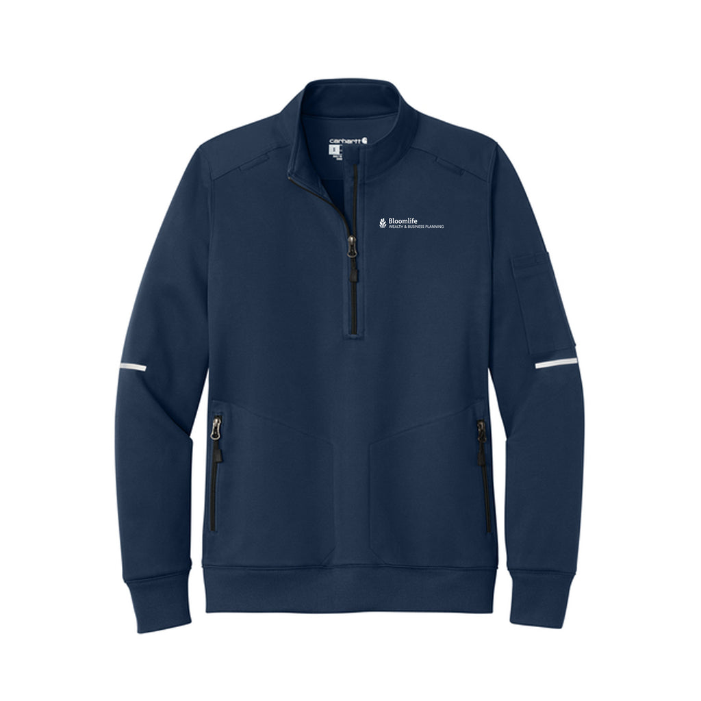 Bloom Life Wealth & Business Planning - Carhartt® Women’s FLD & RSCU 1/2-Zip Mid-Layer